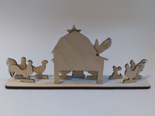 Load image into Gallery viewer, DIY Kit, Chicken Nativity
