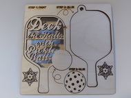 DIY Kit, Deck The Halls With Pickle Balls
