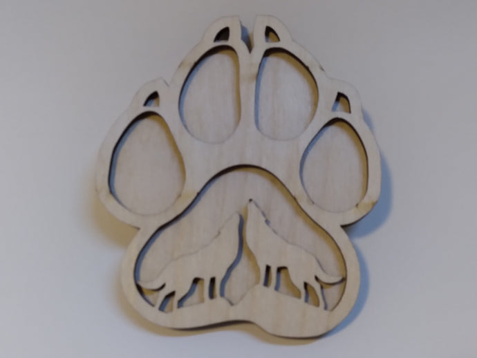 DIY Kit, Wolves Pawprint