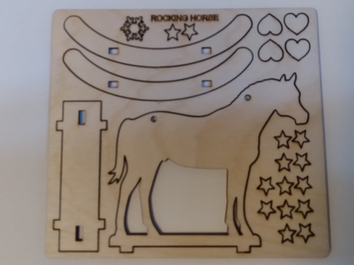 DIY Kit, Rocking Horse