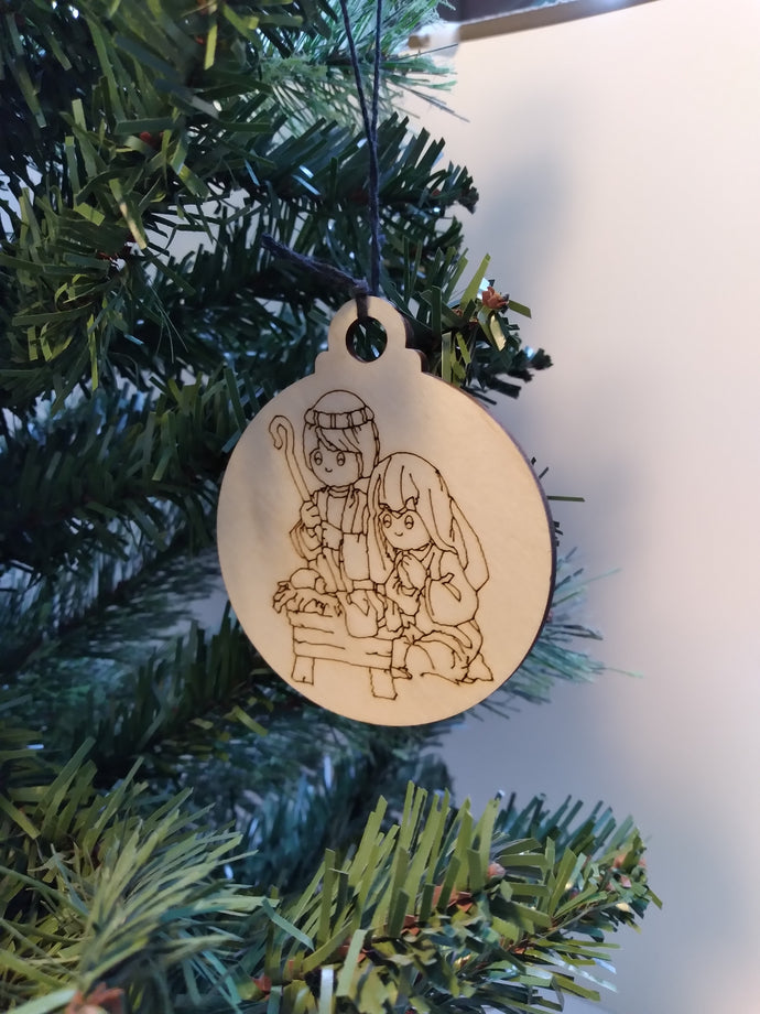 Ornament, Nativity Children