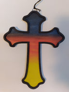 Wall Hanging, Cross Sunrise