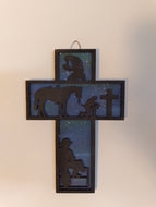 Wall Hanging, Cross Cowboy