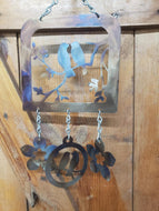 Wind Chime, Birds and Flowers