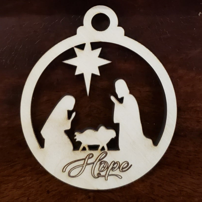 Ornament Nativity Hope