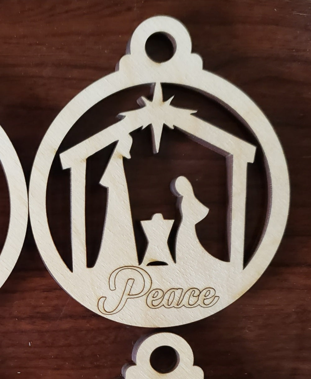 Nativity Ornament Peace