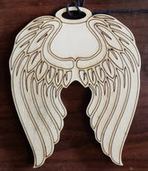 Ornament, Angel Wing Outline