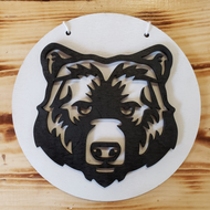 Wall Hanging, Bear Face